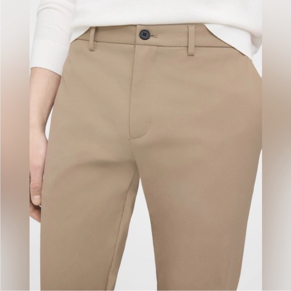 Theory Zaine Neoteric Slim Fit Pant Trousers Tan Khaki Size 29 32 inseam - Picture 4 of 15